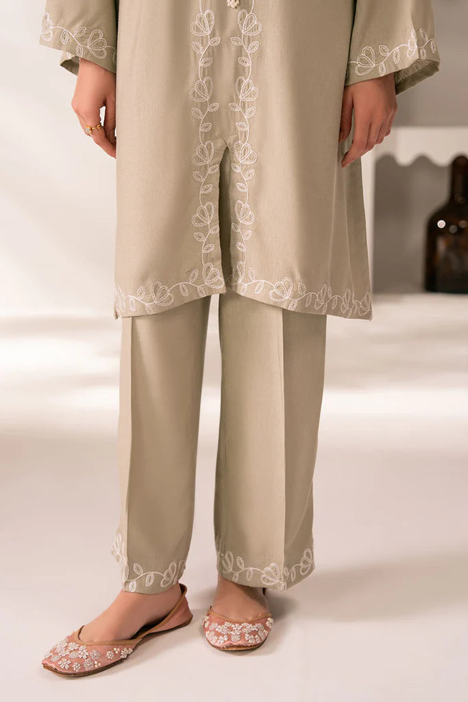 VERDENT VEIL-2PC (SHIRT & TROUSER) | EXCLUSIVE PRET | Cross Stitch