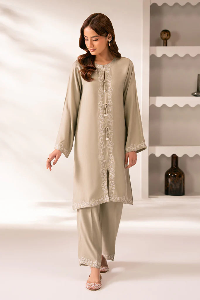VERDENT VEIL-2PC (SHIRT & TROUSER) | EXCLUSIVE PRET | Cross Stitch