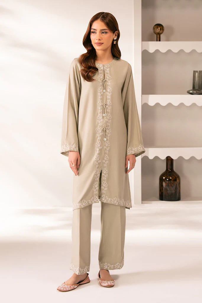 VERDENT VEIL-2PC (SHIRT & TROUSER) | EXCLUSIVE PRET | Cross Stitch