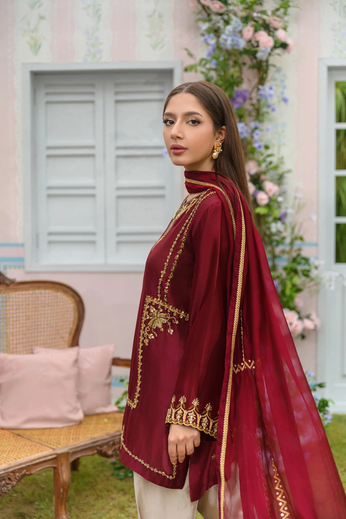 Cinnamon | Zarayna-Festive Formals '25 | Flairs Studio