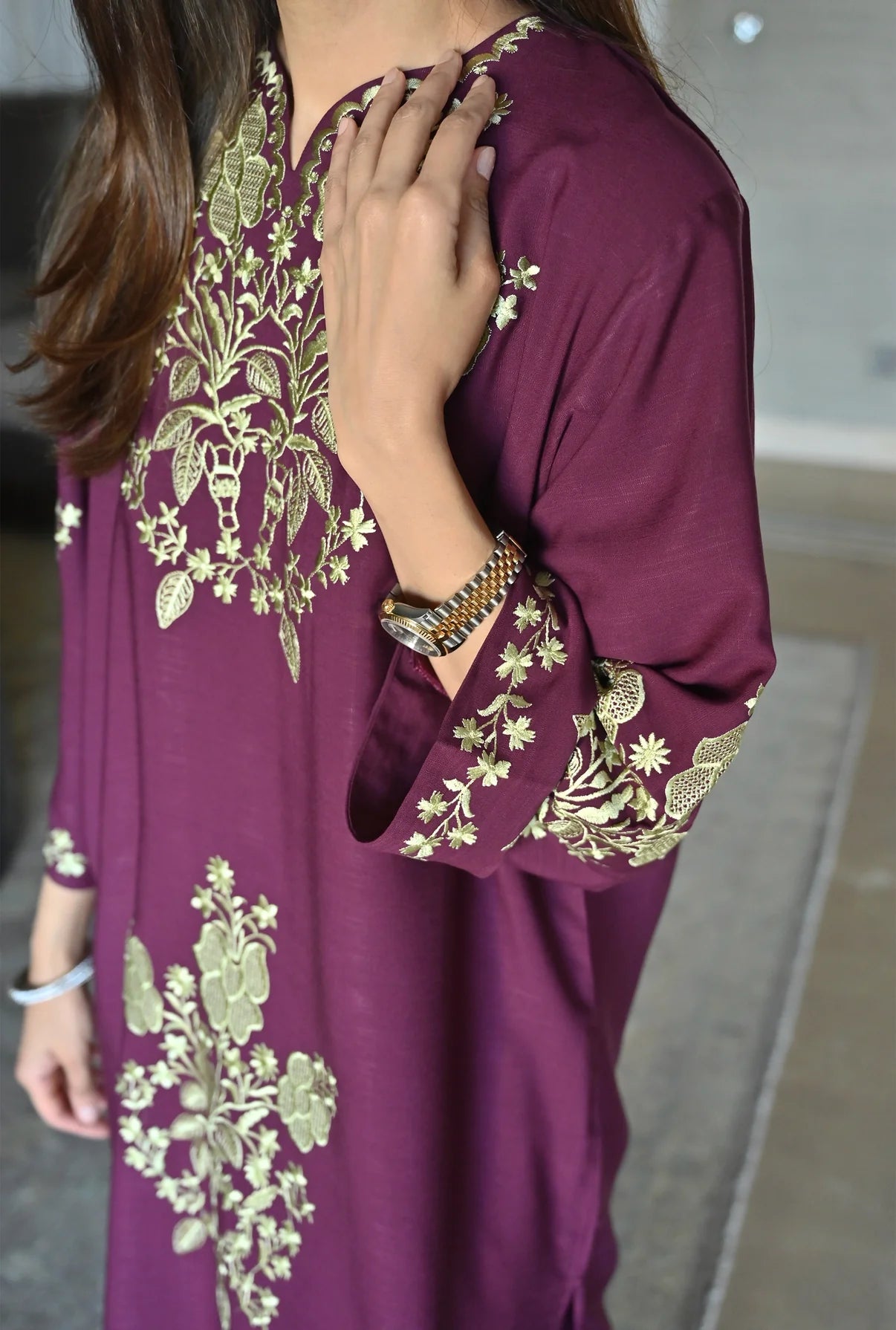 Burgundy Sia Set | LA PRET