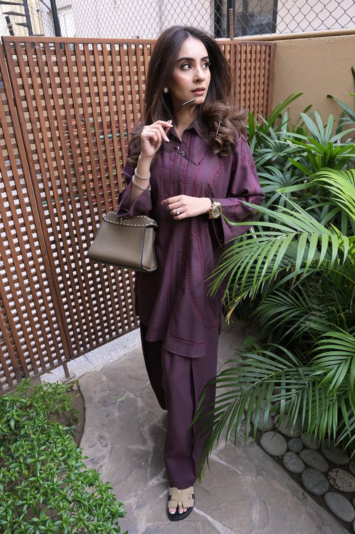 Burgundy Rosa Set | Winter Edit | La Pret