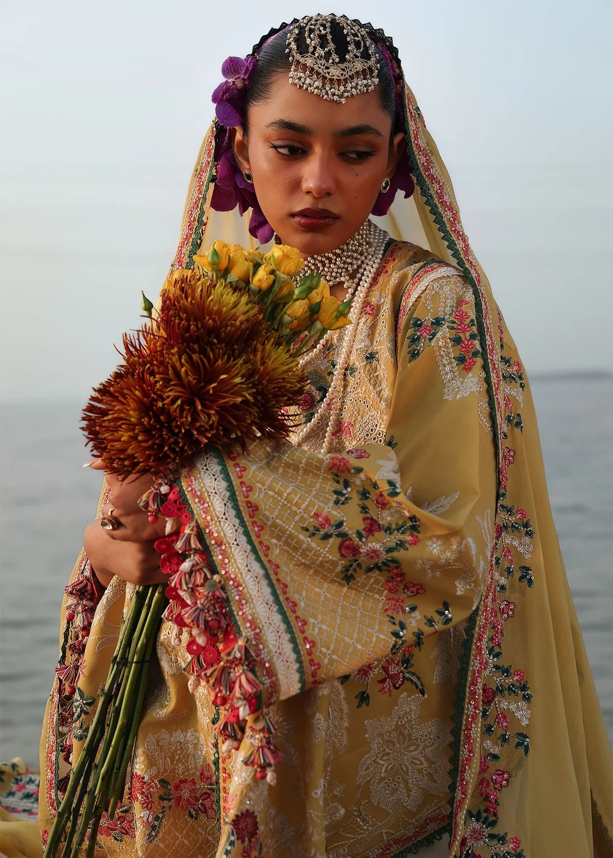 Ochre | Luxury Lawn Eid Edit '26 | HUSSAIN REHAR