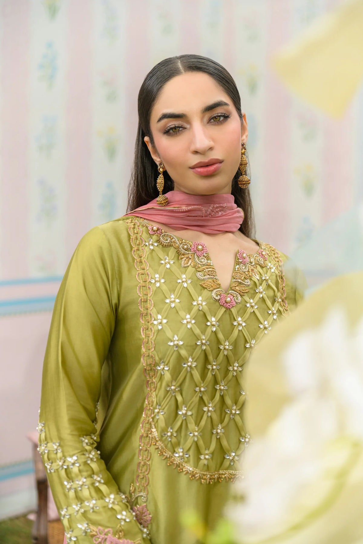 Champagne Toast | Zarayna-Festive Formals '25 | Flairs Studio