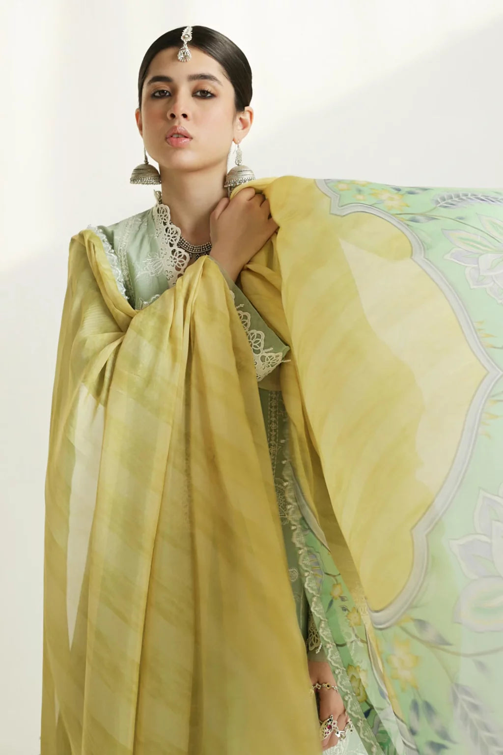 Zara Shahjahan Luxury Lawn 2024 | 1B