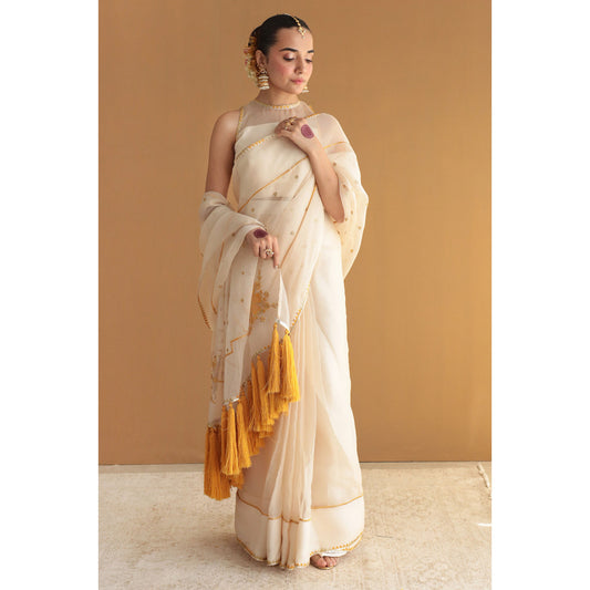 Ivory Saree | Eid‘26 | DYOT