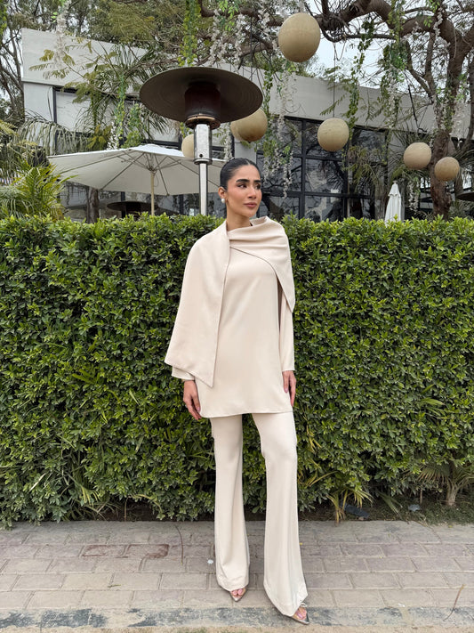 IVORY DRAPE SET | Sak Atelier