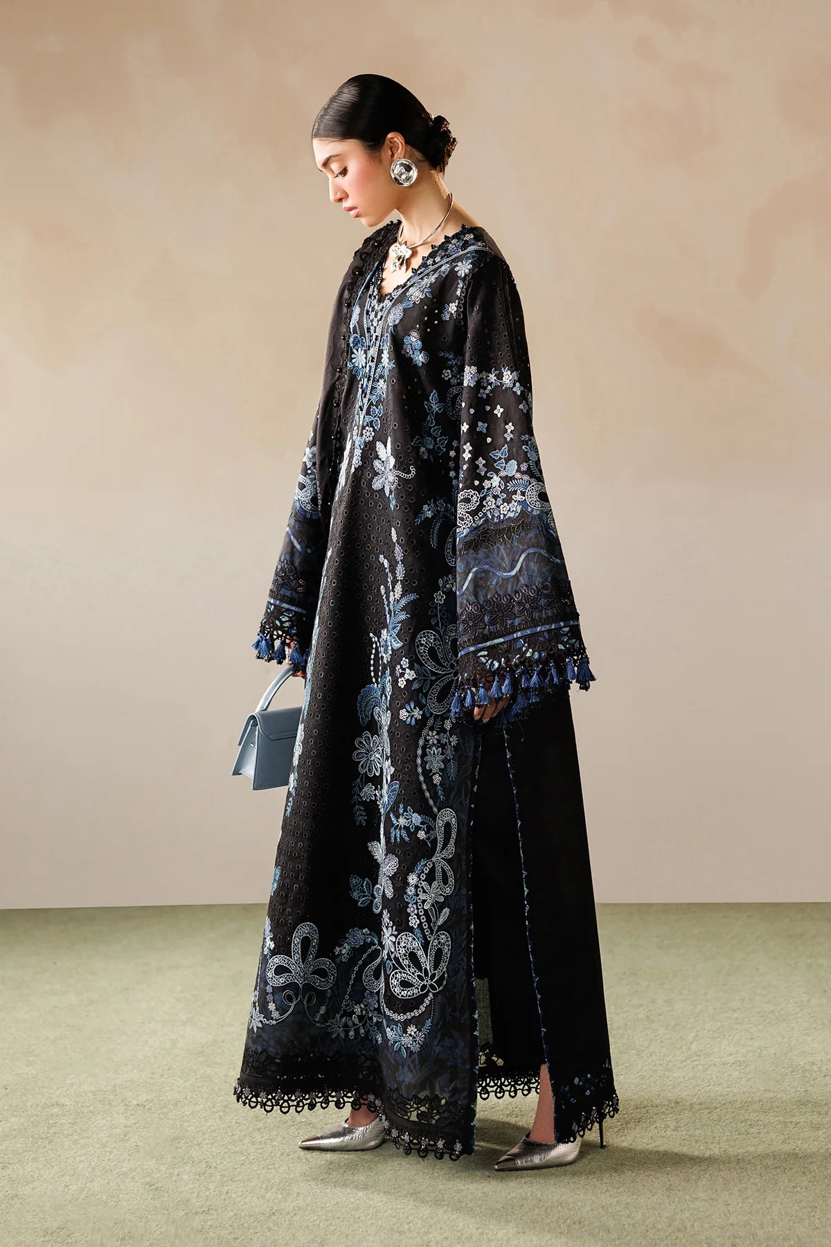 ELU26D08 | UNSTITCHED EID LAWN | Baroque