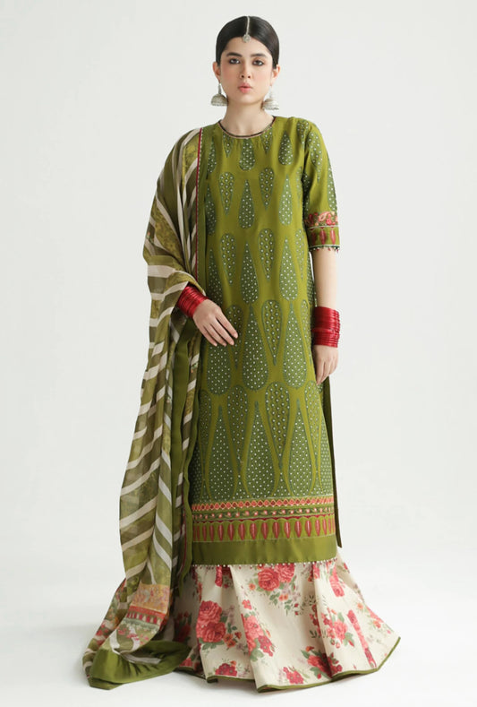 Zara Shahjahan Luxury Lawn 2024 | 3B