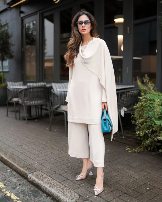 Birch White Scarf Set | LIRA