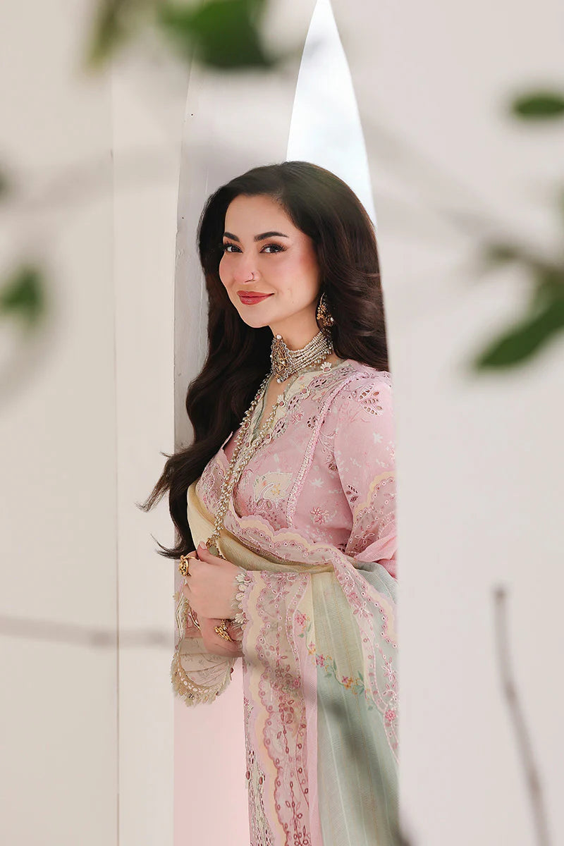 SA-09 HANIYA| Qalamkar - Sahil Luxury Lawn’26