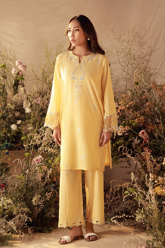 Buttercup | Pret Essentials - Embroidered Co-Ord Sets | Sahar