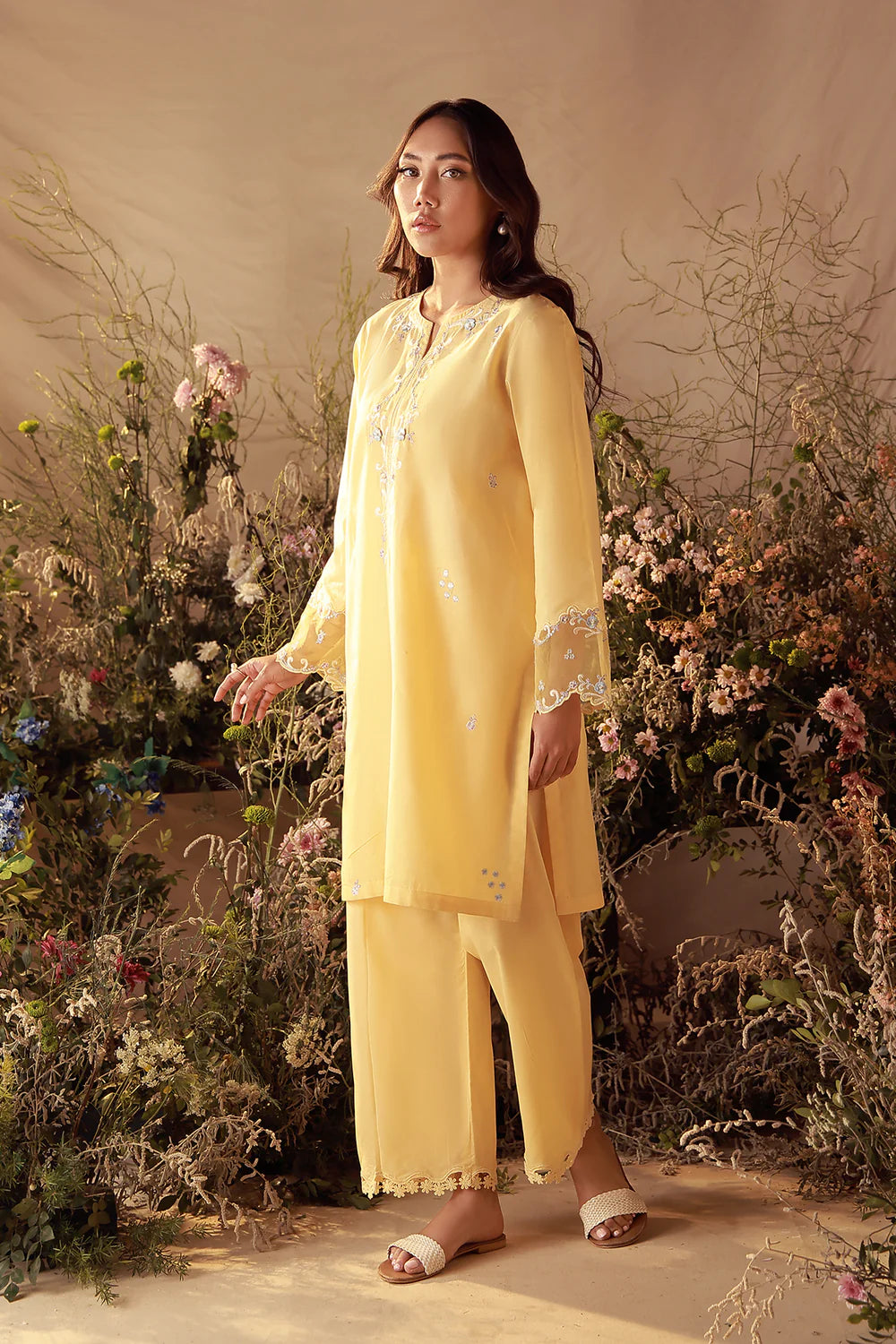 Buttercup | Pret Essentials - Embroidered Co-Ord Sets | Sahar