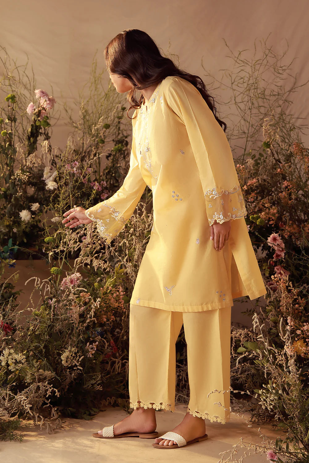 Buttercup | Pret Essentials - Embroidered Co-Ord Sets | Sahar