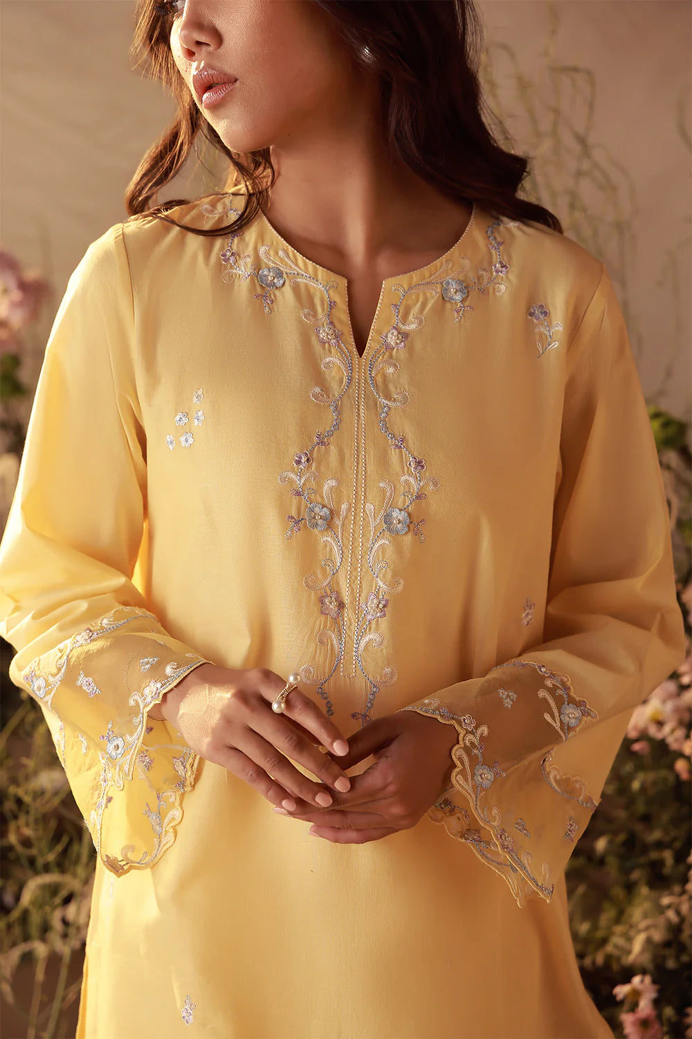 Buttercup | Pret Essentials - Embroidered Co-Ord Sets | Sahar