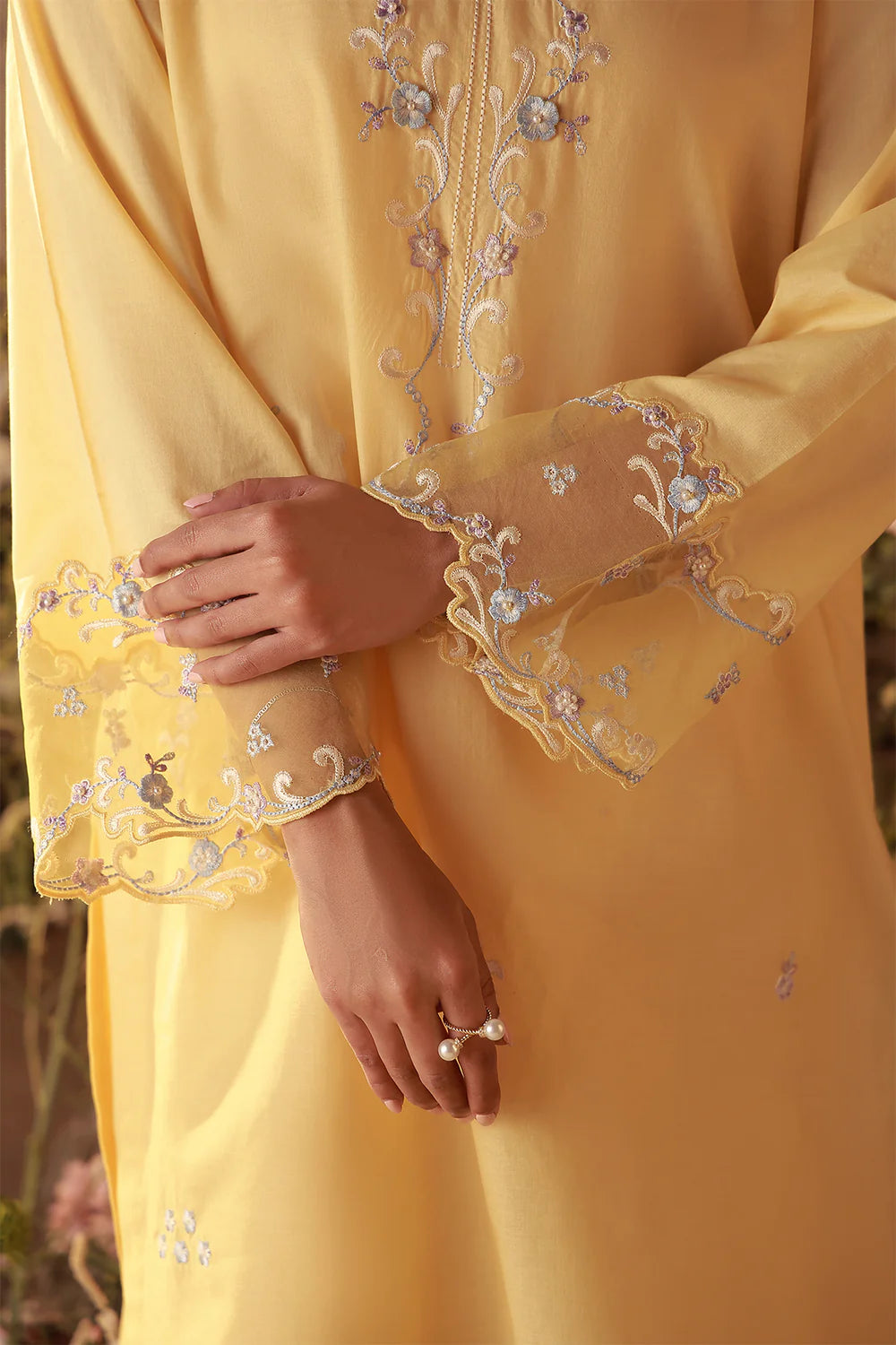Buttercup | Pret Essentials - Embroidered Co-Ord Sets | Sahar