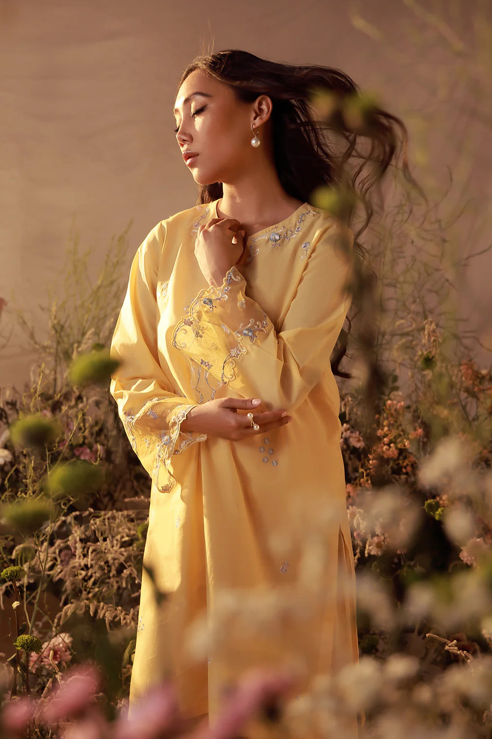 Buttercup | Pret Essentials - Embroidered Co-Ord Sets | Sahar
