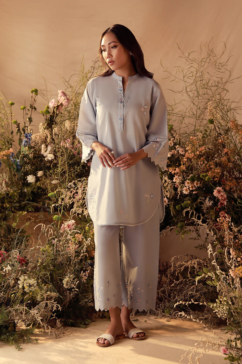 Bluebell | Pret Essentials - Embroidered Co-Ord Sets | Sahar