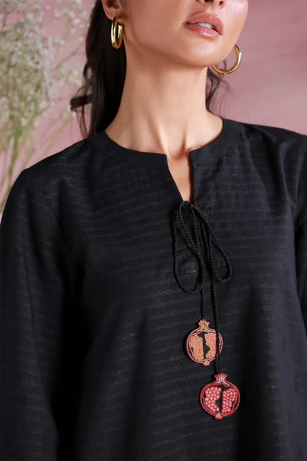 Midnight Rose | Pret Essentials - Embroidered Co-Ord Sets | Sahar