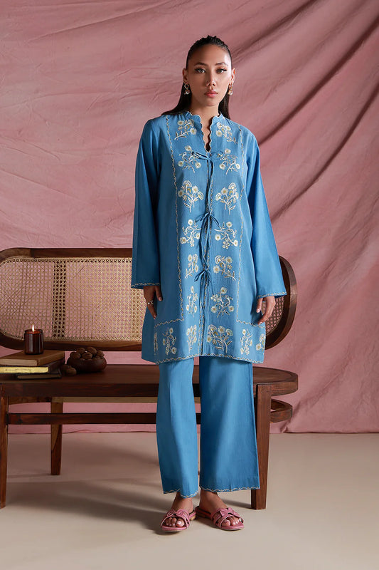 Bluebell Relic | Pret Essentials - Embroidered Co-Ord Sets | Sahar