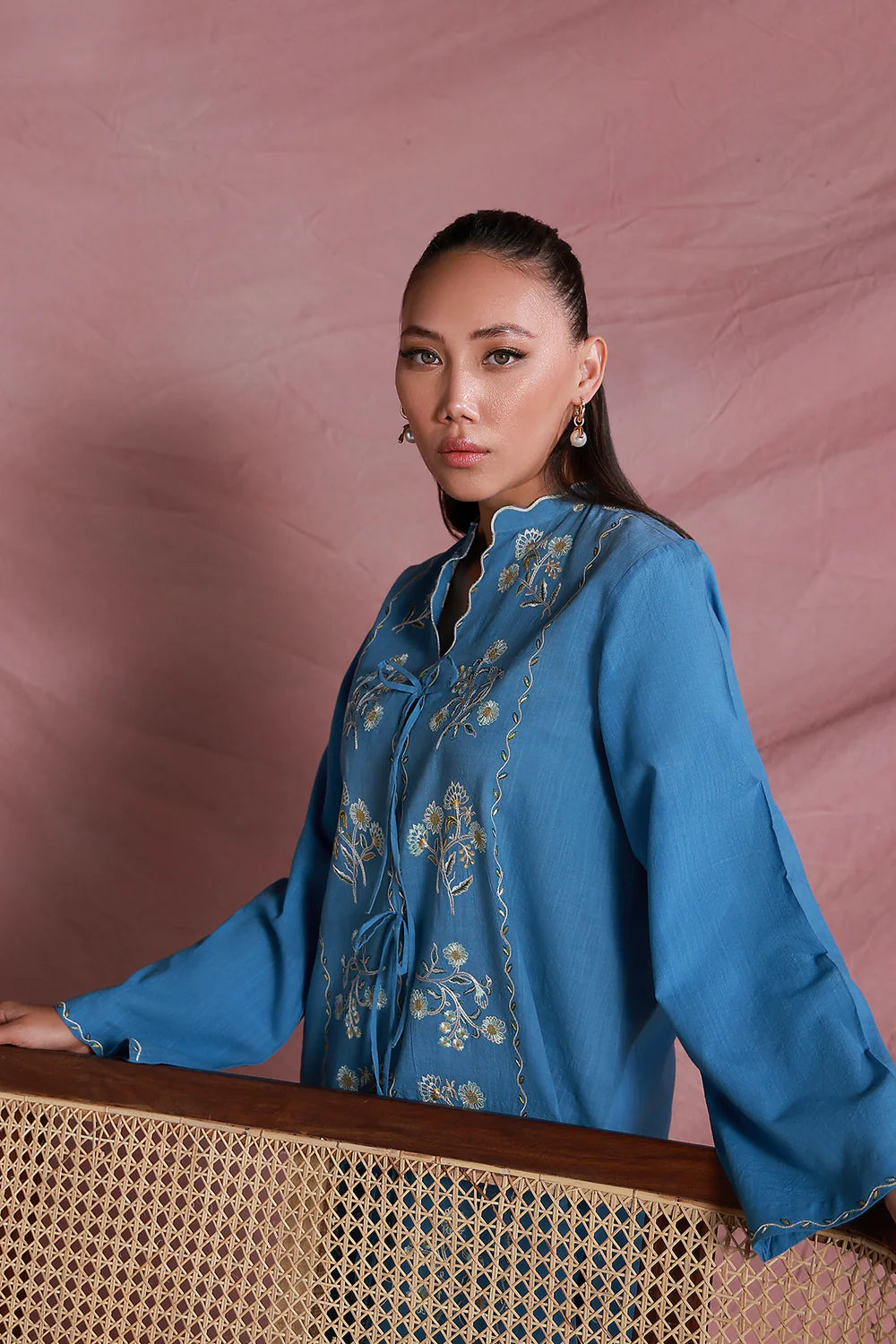 Bluebell Relic | Pret Essentials - Embroidered Co-Ord Sets | Sahar