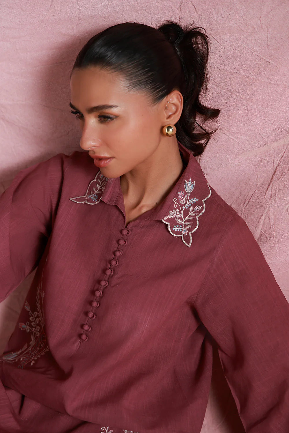 Mulberry Muse | Pret Essentials - Embroidered Co-Ord Sets | Sahar