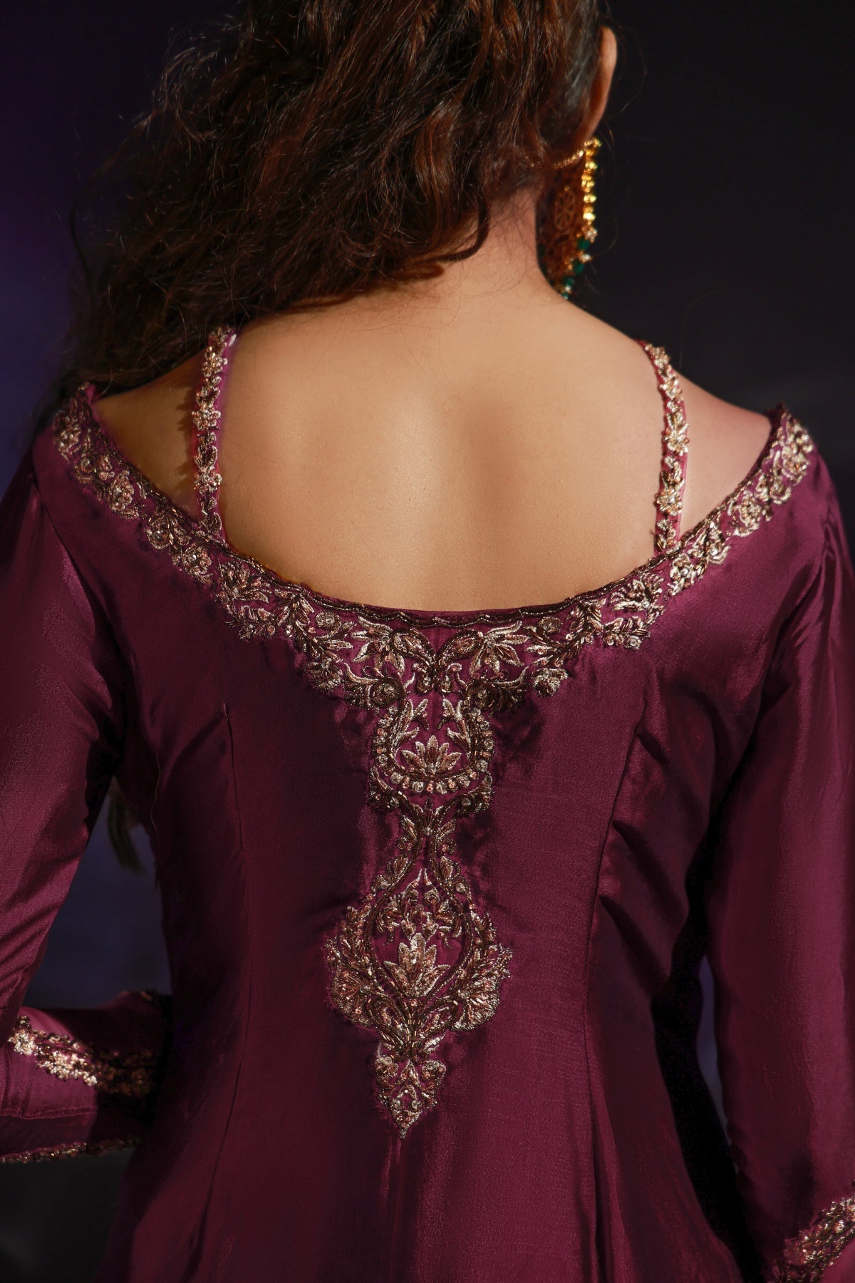 Plum | Mirage | Wajahat Mansoor