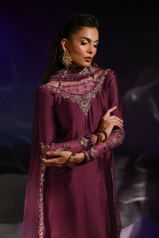 Plum | Mirage | Wajahat Mansoor
