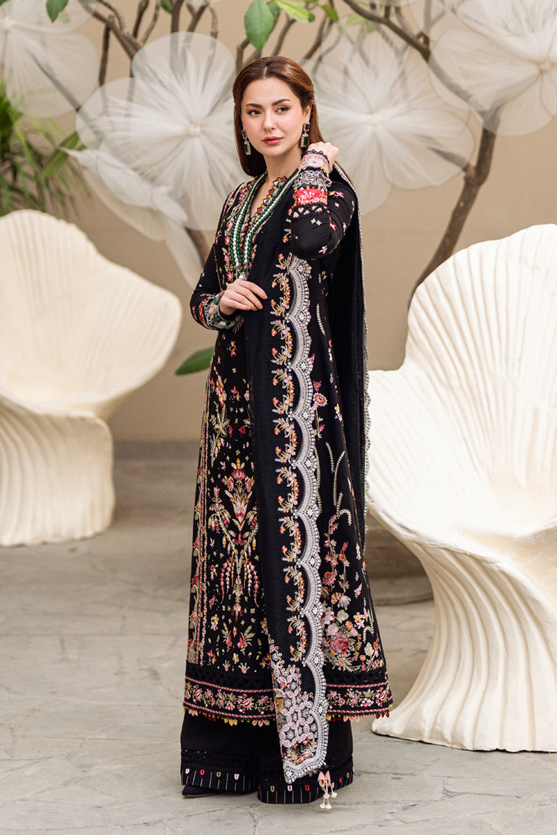 Hannah-FK15 | Qalamkar - Sahil Luxury Lawn’25