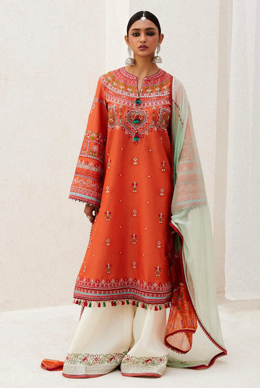 Zara Shahjahan Luxury Lawn 2024 | 7A