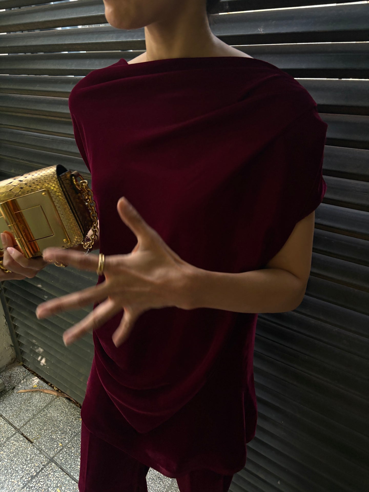 BURGUNDY LODGE SET| SAK ATELIER