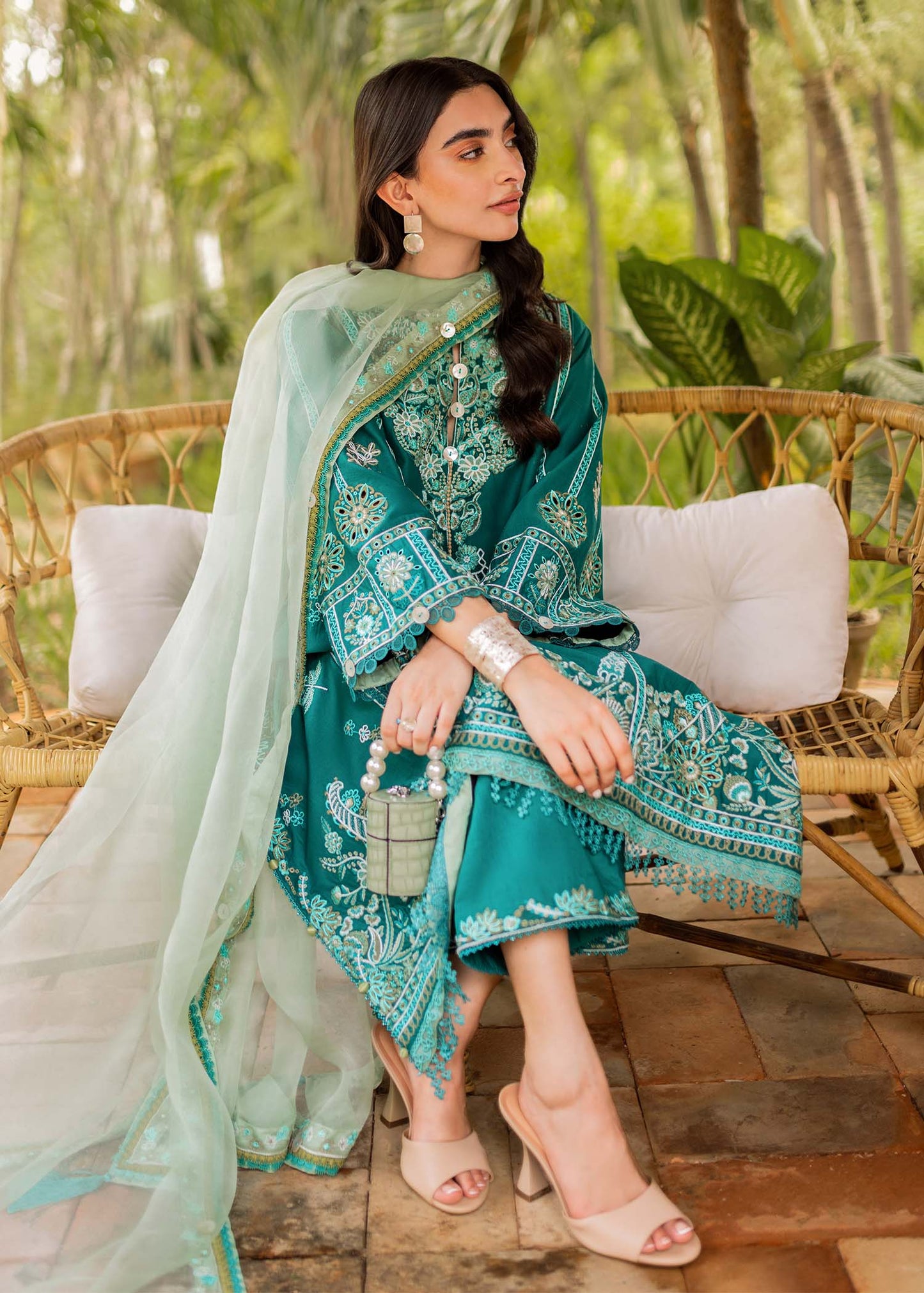 Faizah(A)|Sadaf Fawad Khan Lawn Vol II