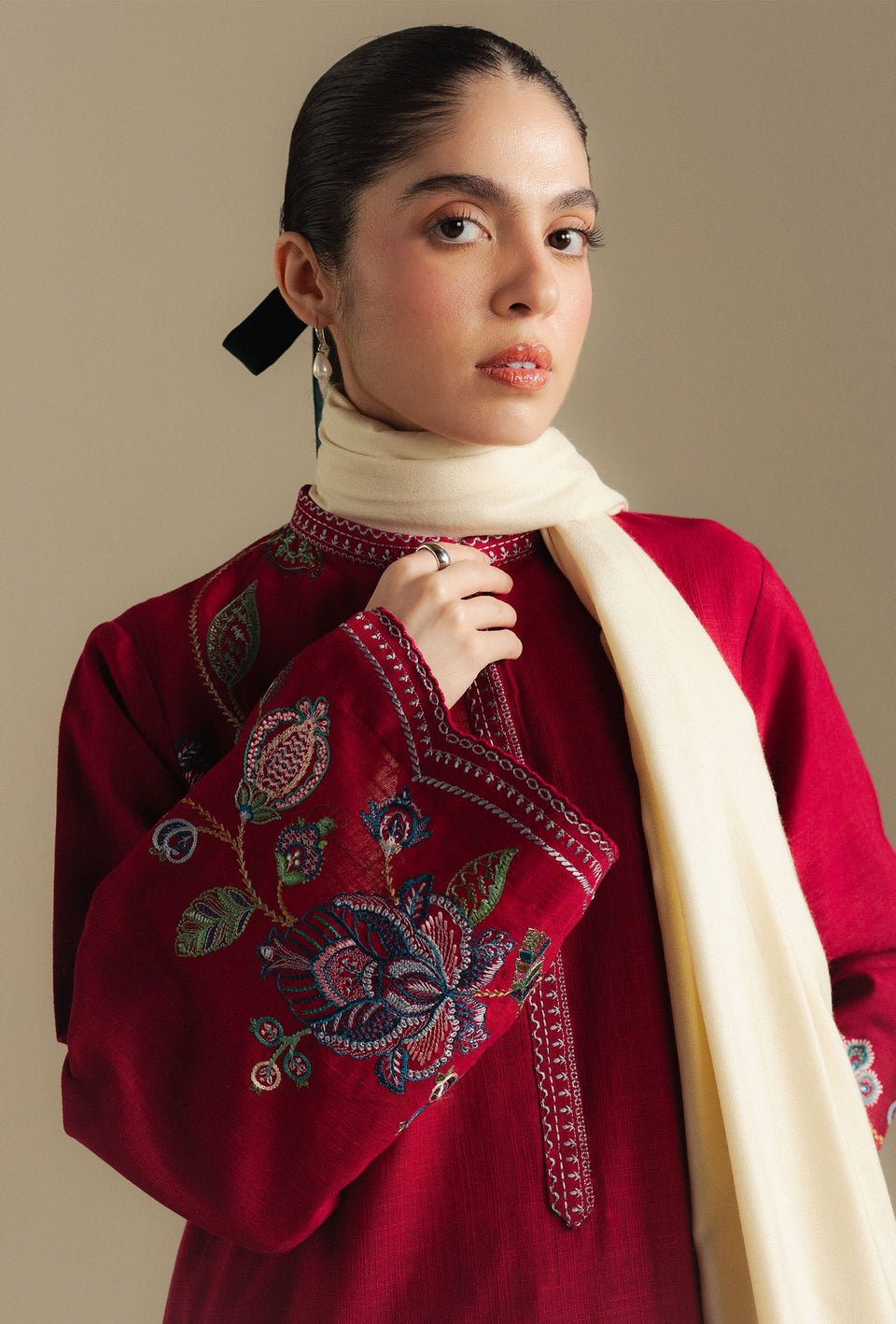 BERRY-3B | Coco Winter Unstitched’25 | Zara Shahjahan