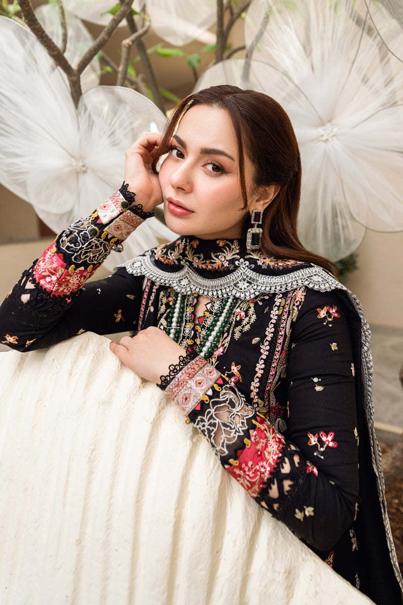 Hannah-FK15 | Qalamkar - Sahil Luxury Lawn’25