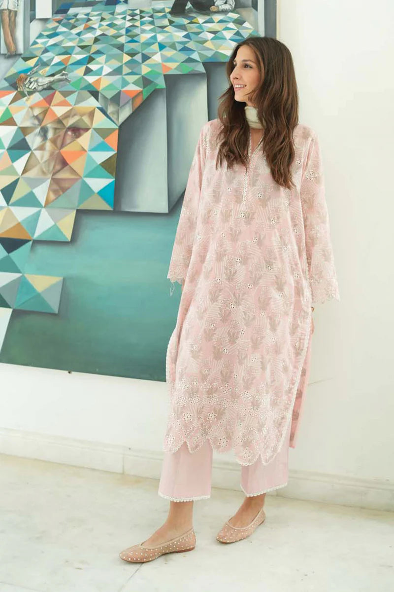 Sahar Unstitched Lawn | S24-EL-V2-06