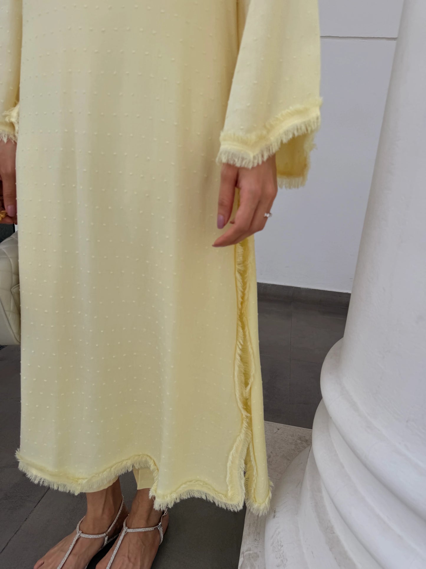 LEMON SWISS VOILE SABLE SET  | Sak Atelier