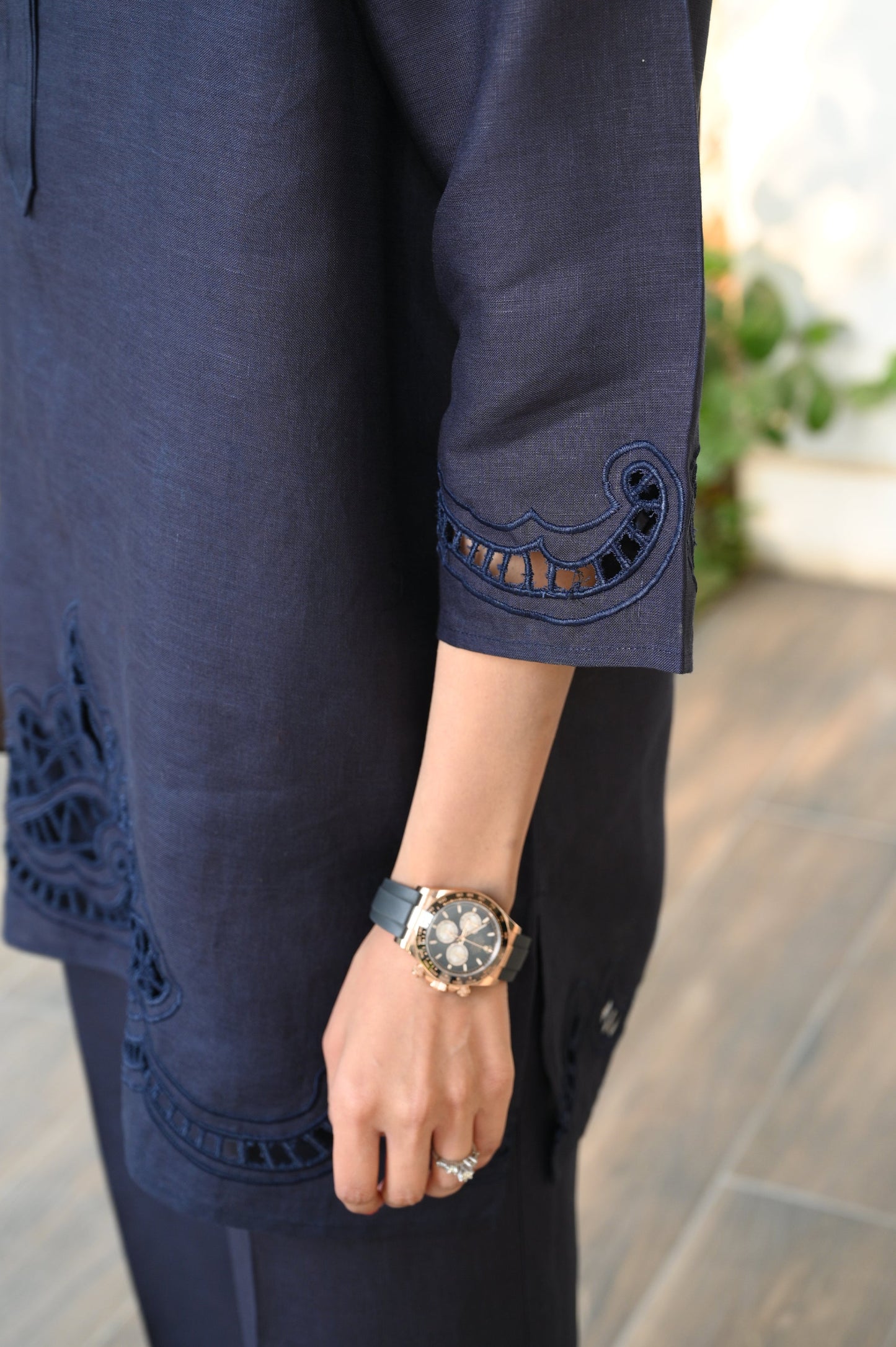 NAVY AMAANI SET | Winter Edit | La Pret