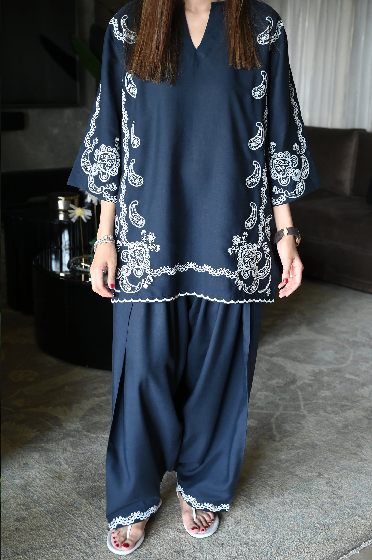 Nikasha Navy Set | La Pret