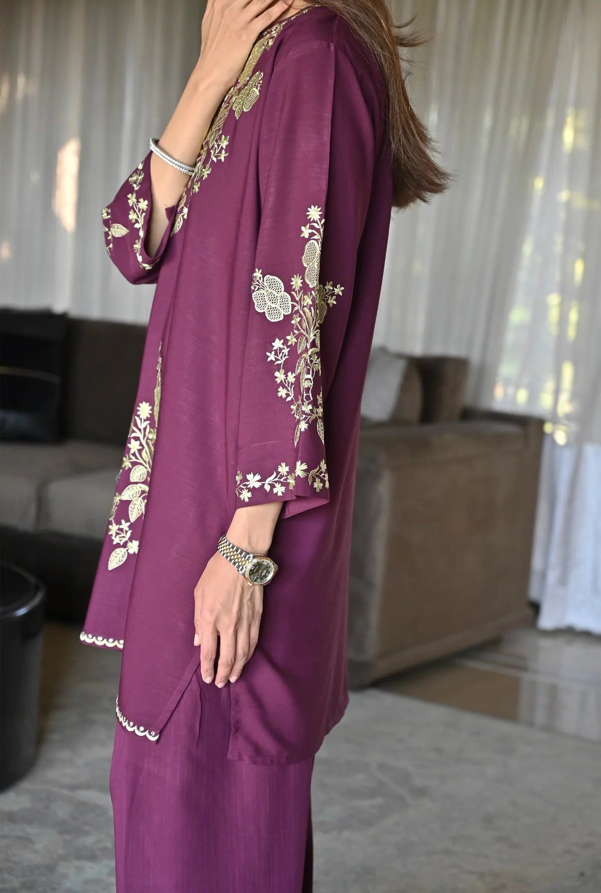 Burgundy Sia Set | LA PRET