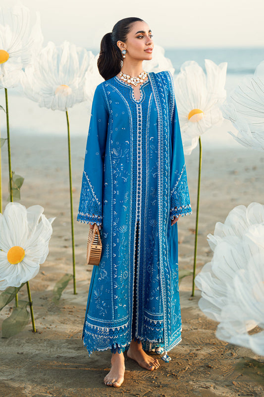 Victoria-FK03 | Qalamkar - Sahil Luxury Lawn’25