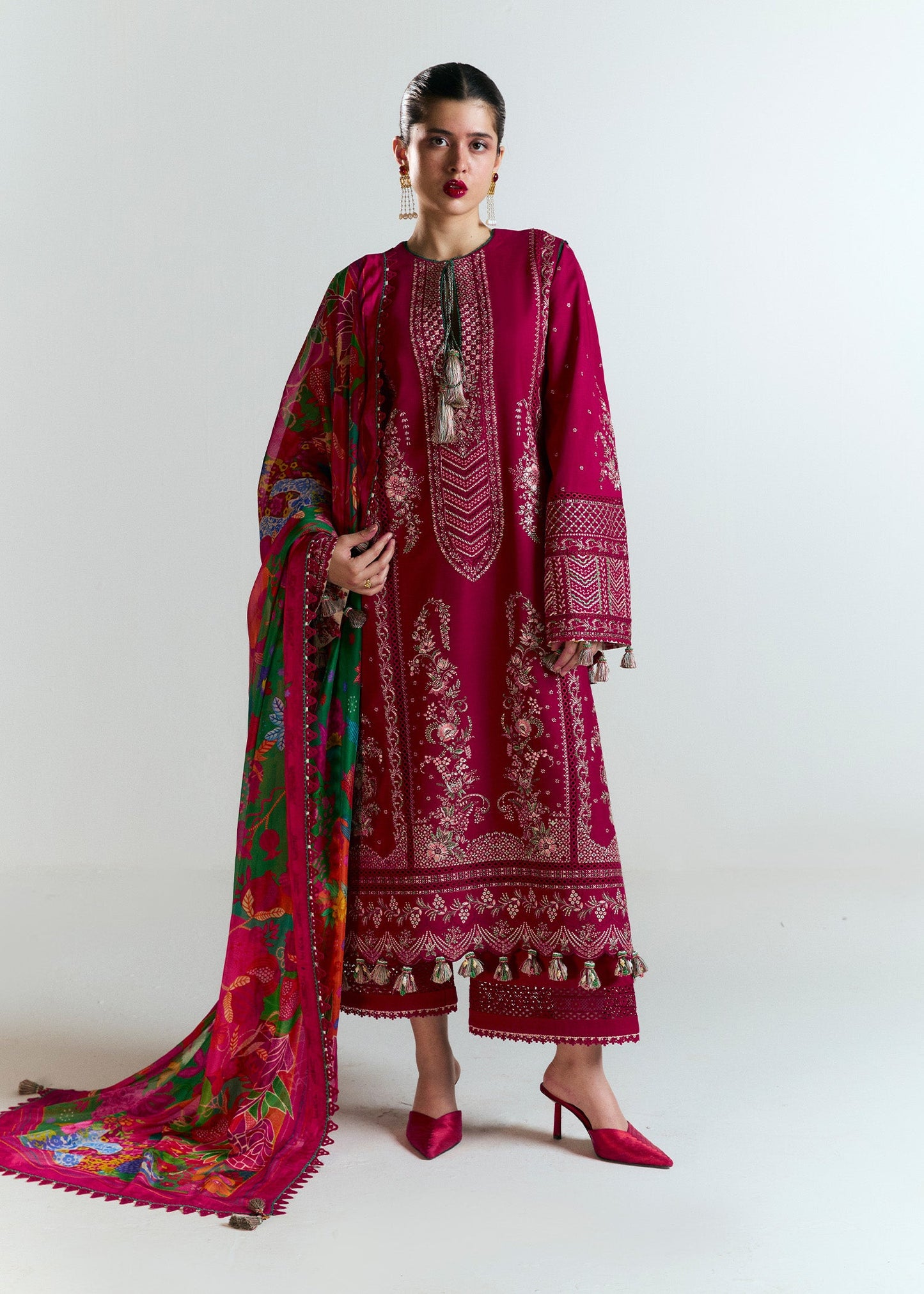 Saaha | Hussain Rehar Luxury Lawn’25