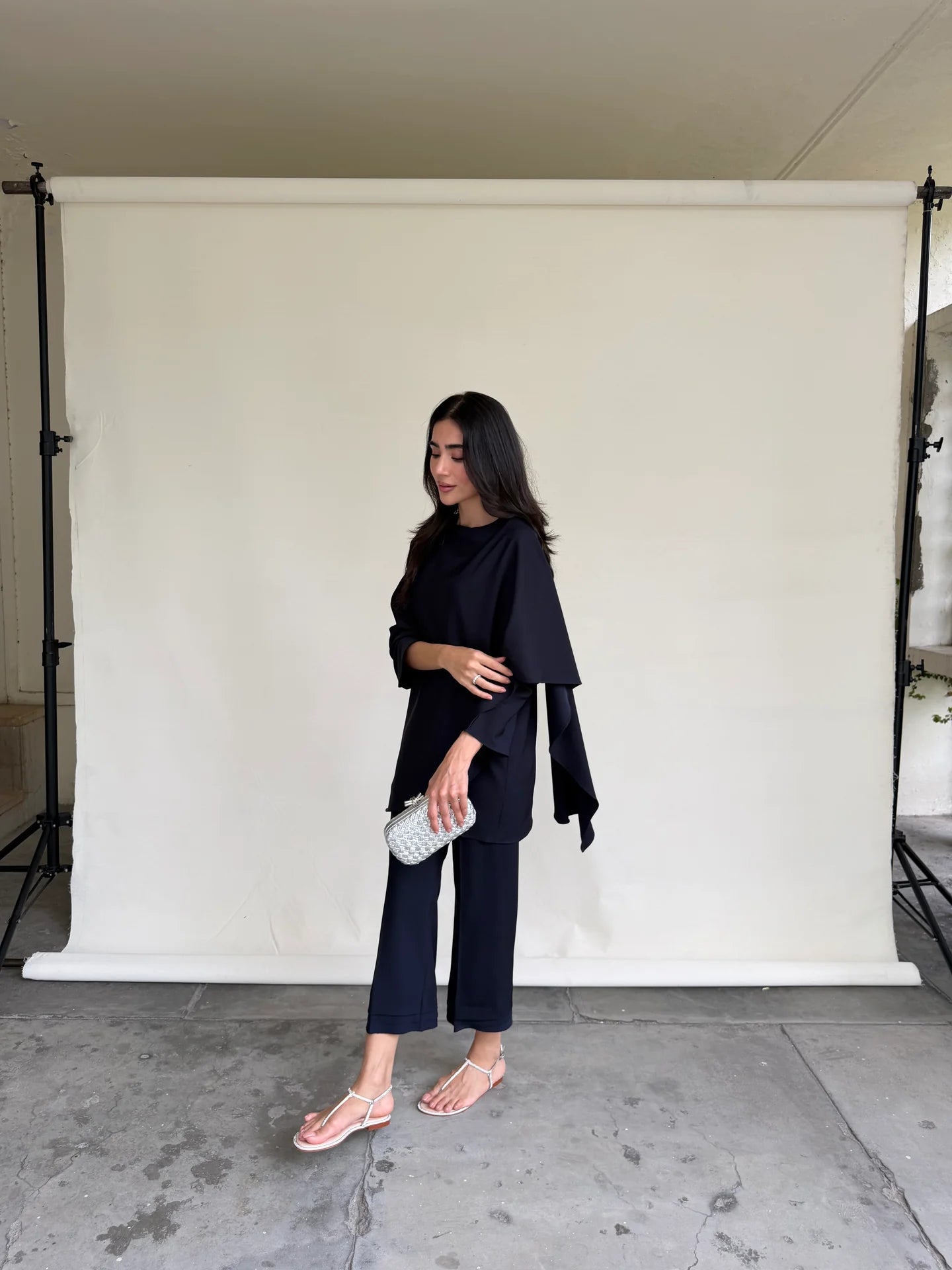 NAVY BIZU SET | Sak Atelier
