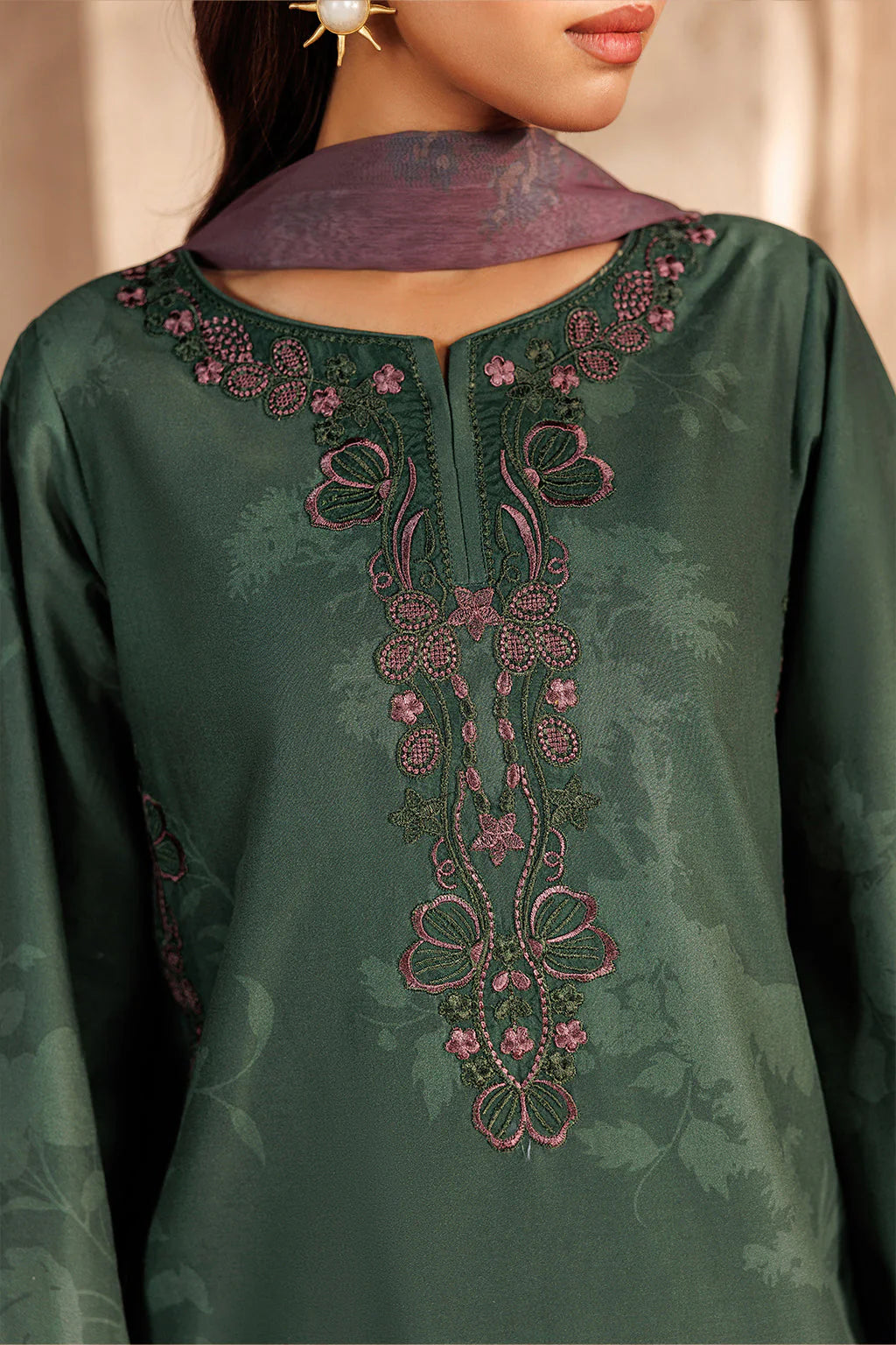 UE-668 Printed Lawn | Iznik