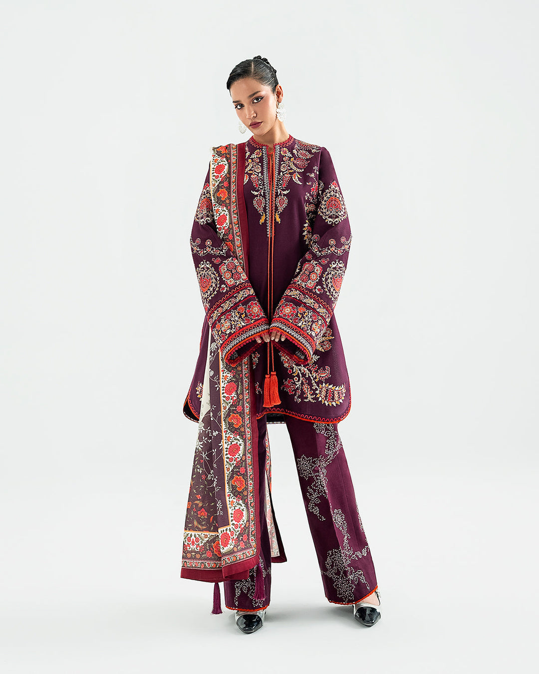 Laleh | Jugnu Khaddar Unstitched’25