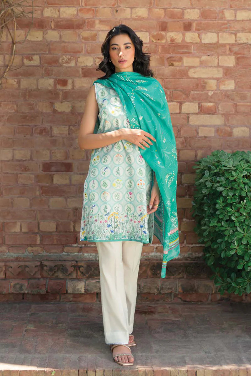 Sahar Unstitched Lawn | S24-PL-V2-07