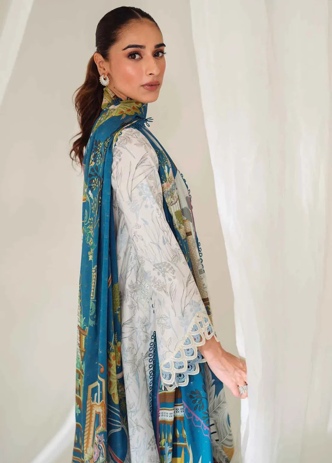 Florene | Qprints By Qalamkar Embroidered Lawn 2024