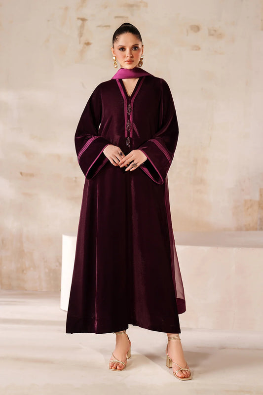 SOLID VELVET SUIT EN-1215 | Baroque