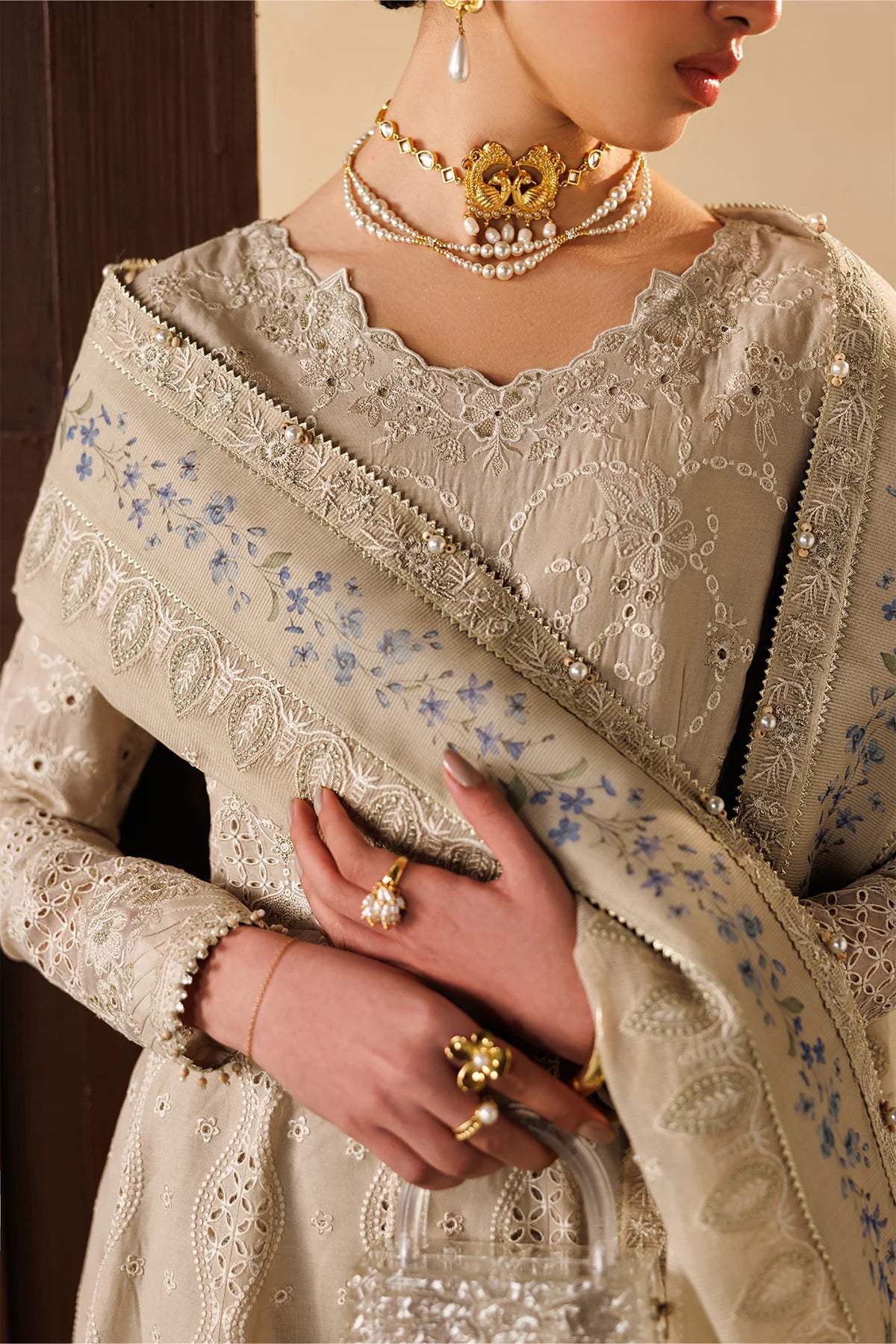 ELU26D03 | UNSTITCHED EID LAWN | Baroque