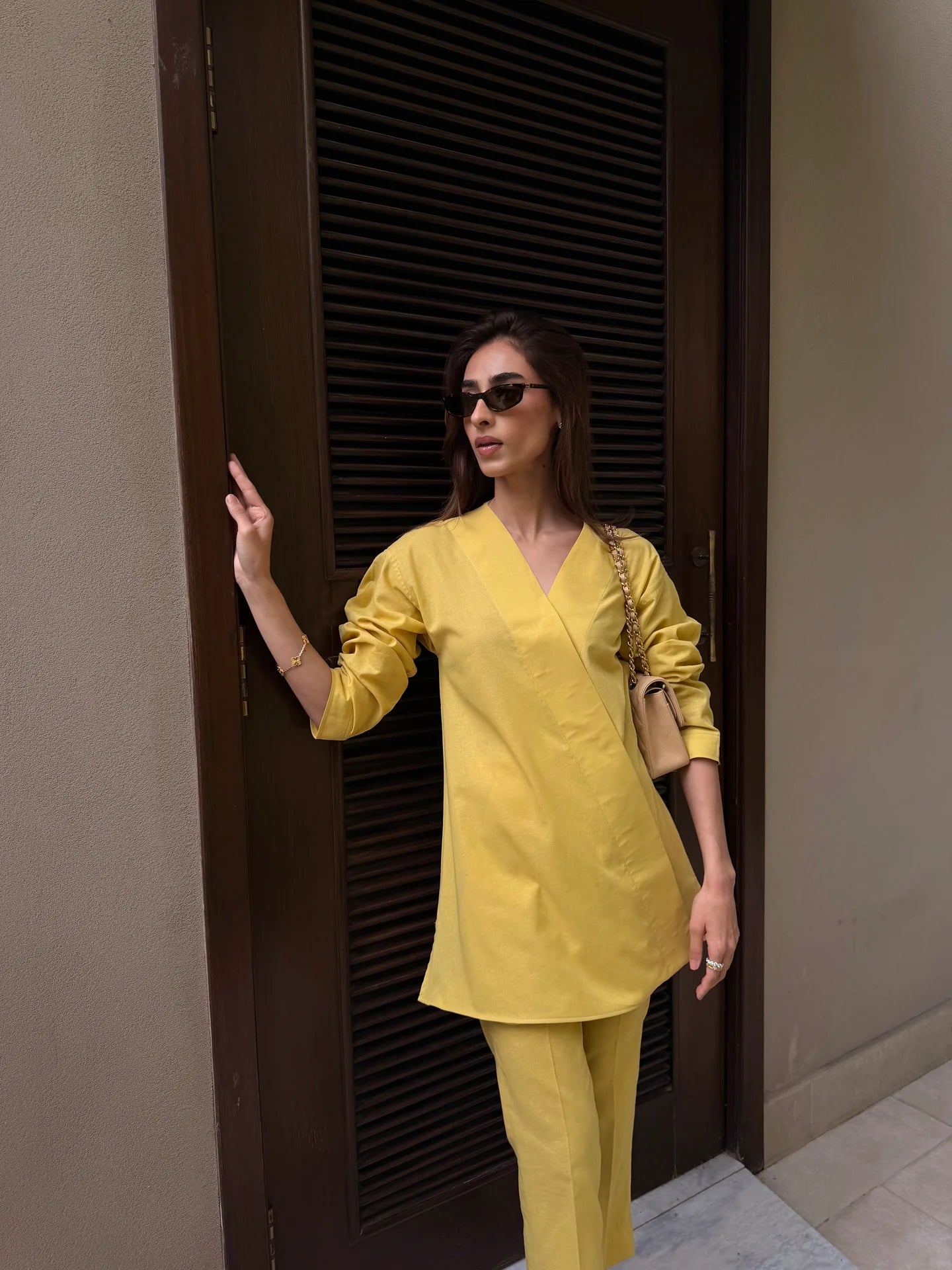 Chartreuse Marco Set | Sak Atelier