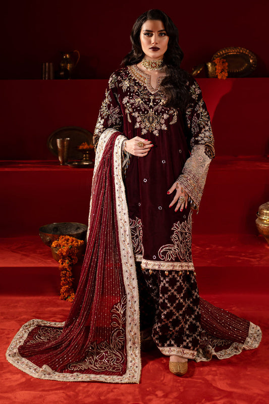 Nureh Maya Velvet Collection | NW-89